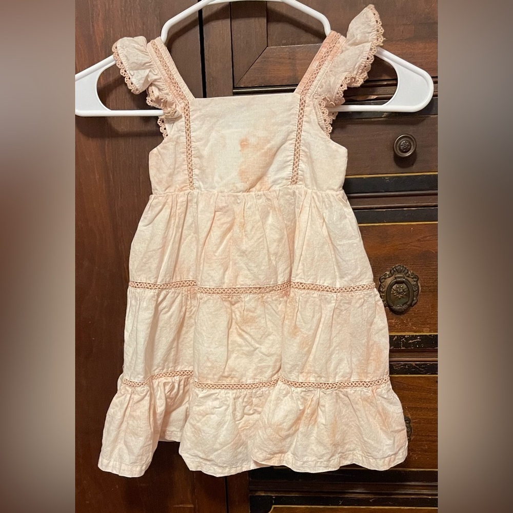 Jason Wu Soft Pink Ruffled Kids Dress 2T